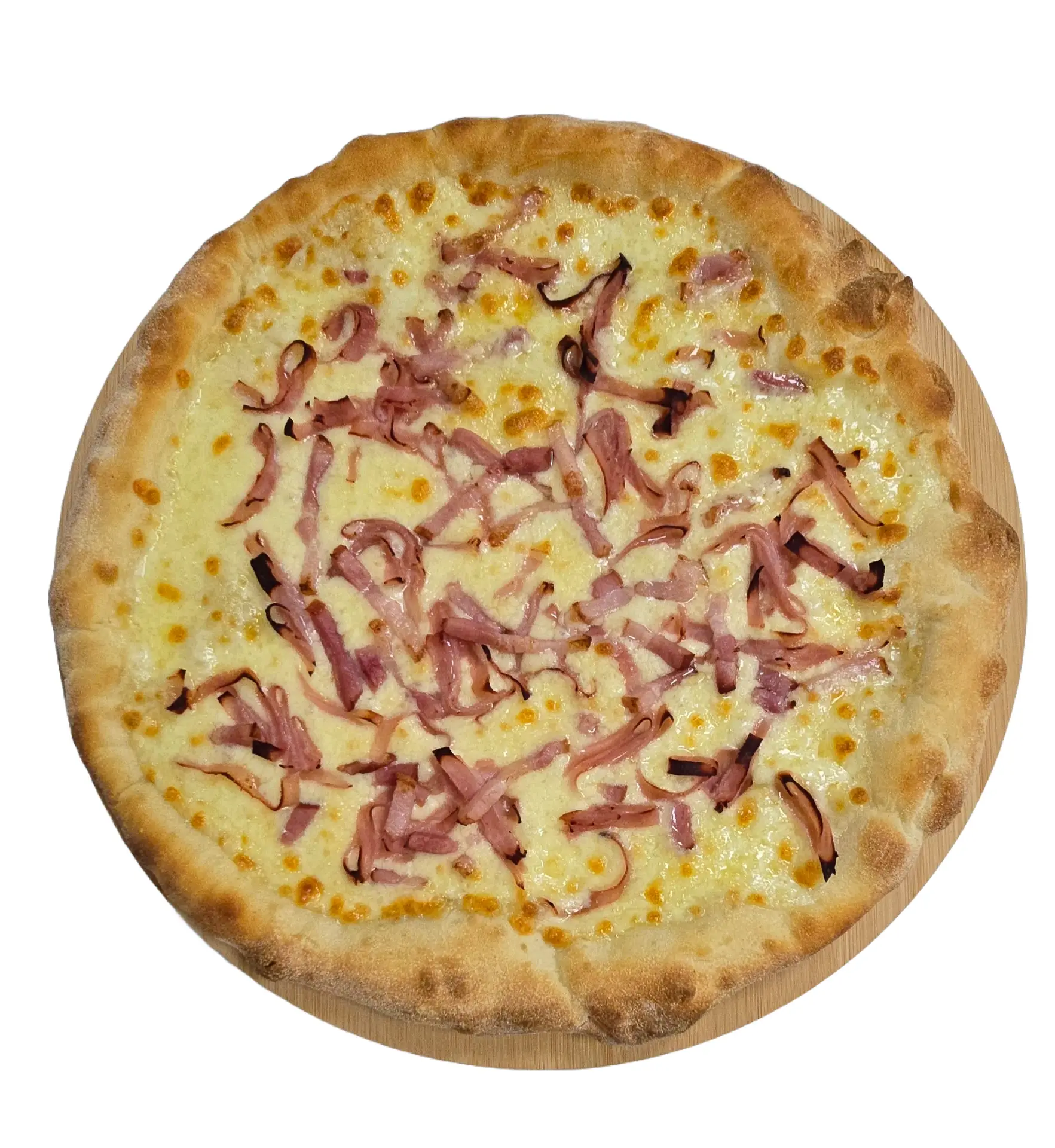 Pizza jamon york y bacon