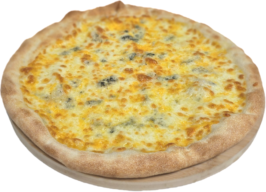 Pizza cuatro quesos
